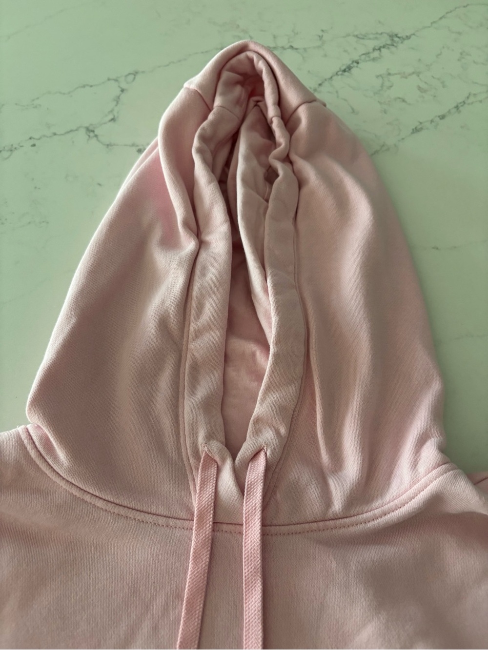 Nike Light Pink Hoodie with Logo - Picture 6 of 7